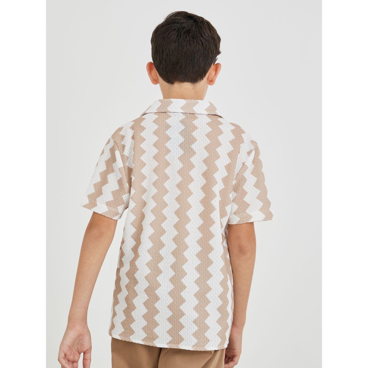 Styli Printed Resort Collar Buttoned Shirt-boys-clothing-shirts-image-4