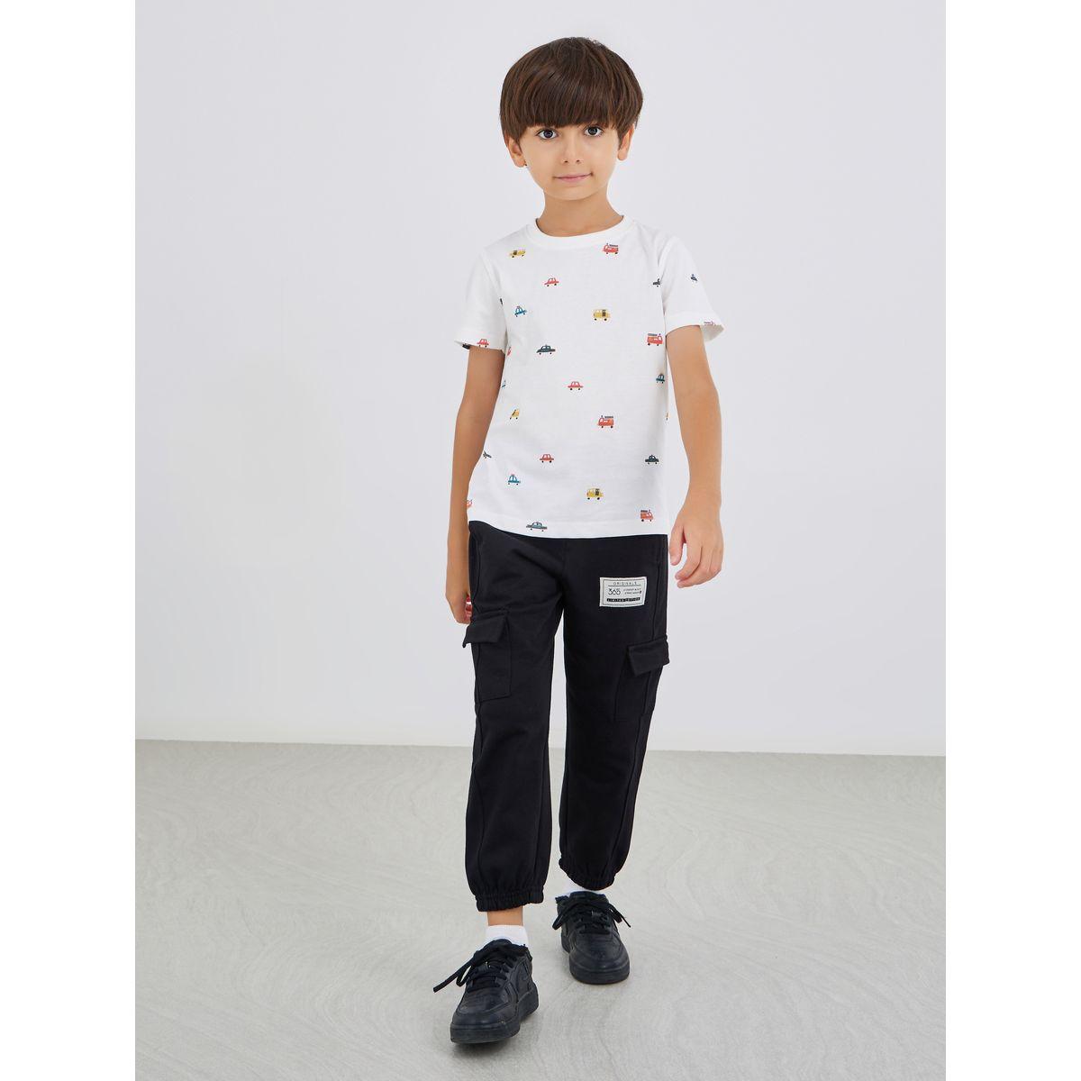 Styli Graphic Print Round Neck T-Shirt-boys-clothing-tshirtsandpolos-image-2