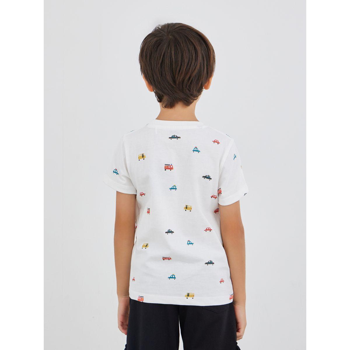 تيشيرت بياقة دائرية وطبعة جرافيك-boys-clothing-tshirtsandpolos-image-4