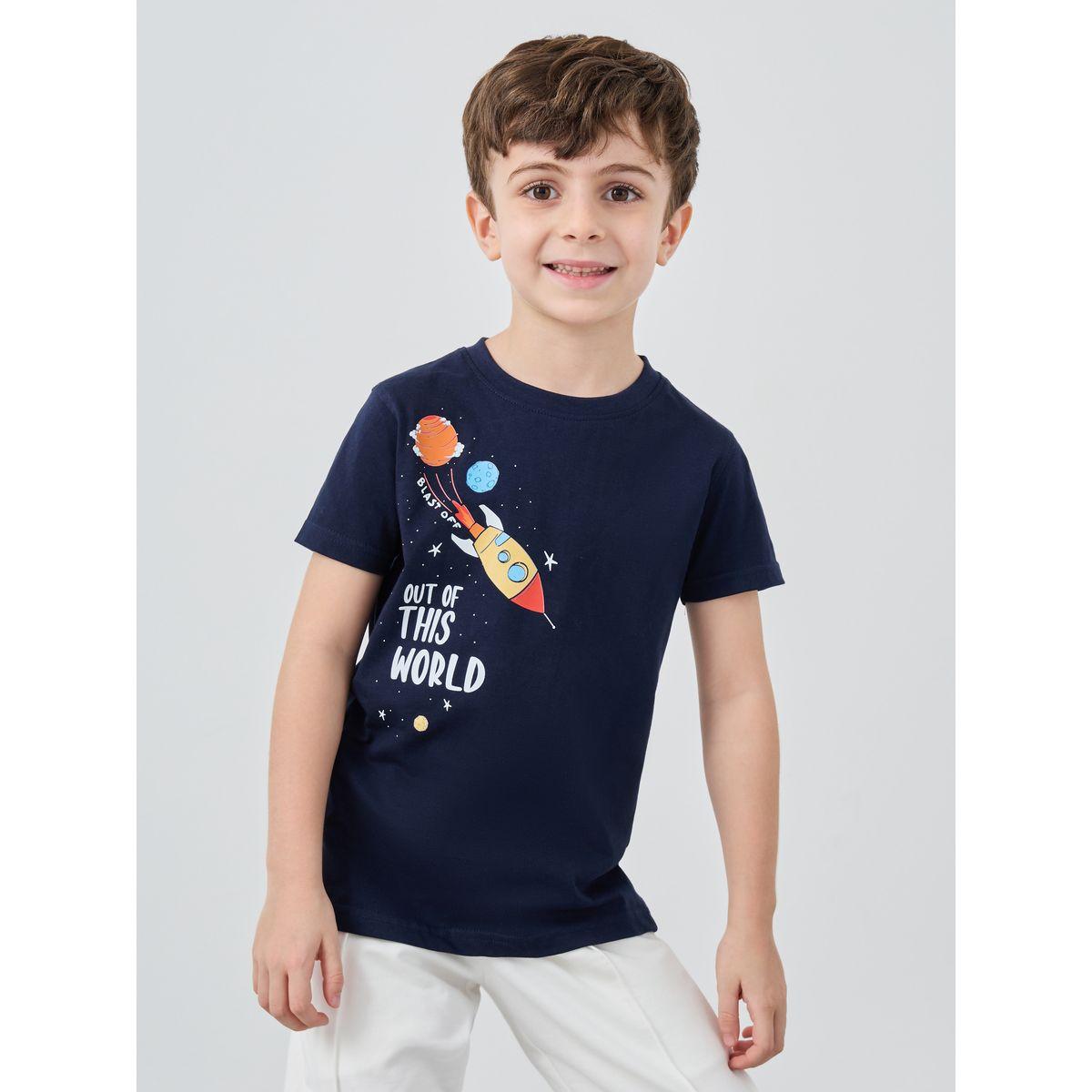 Styli Graphic Print Round Neck T-Shirt-boys-clothing-tshirtsandpolos-image-3