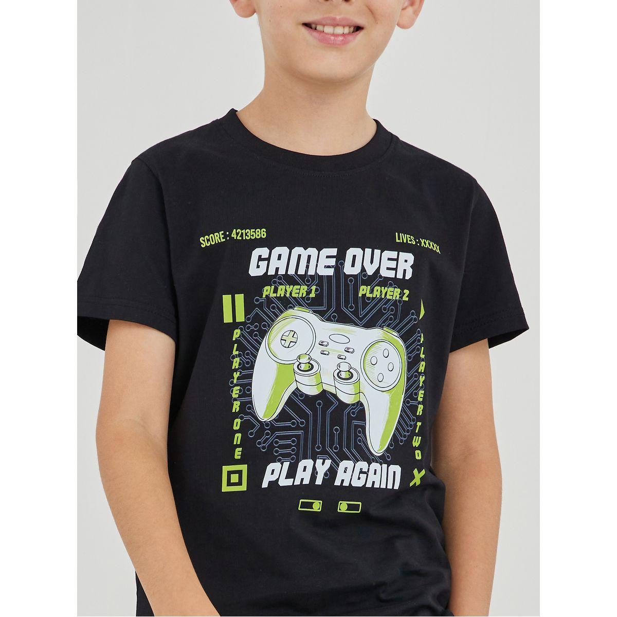 تيشيرت بياقة دائرية وطبعة جرافيك-boys-clothing-tshirtsandpolos-image-3