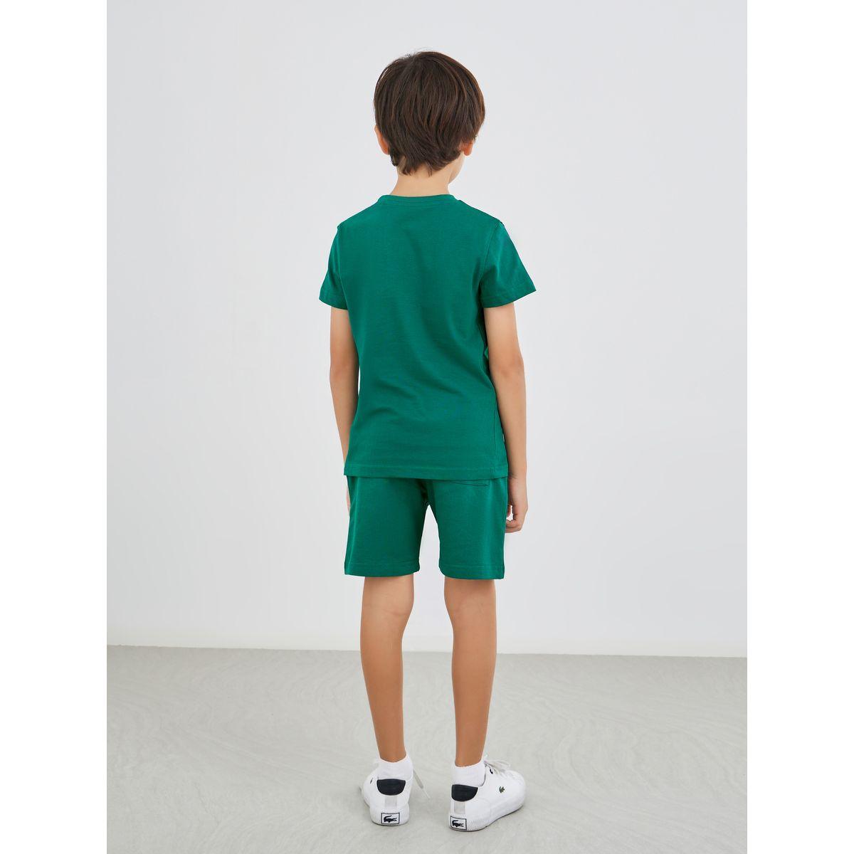 مجموعة من شورت وتيشيرت بطبعة كتابة-boys-clothing-setsandcoords-image-4