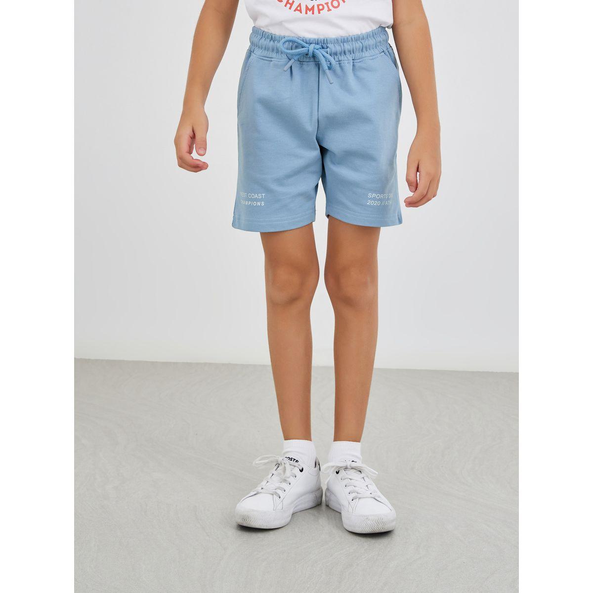 مجموعة من شورت وتيشيرت بأكمام ريجلان-boys-clothing-setsandcoords-image-5