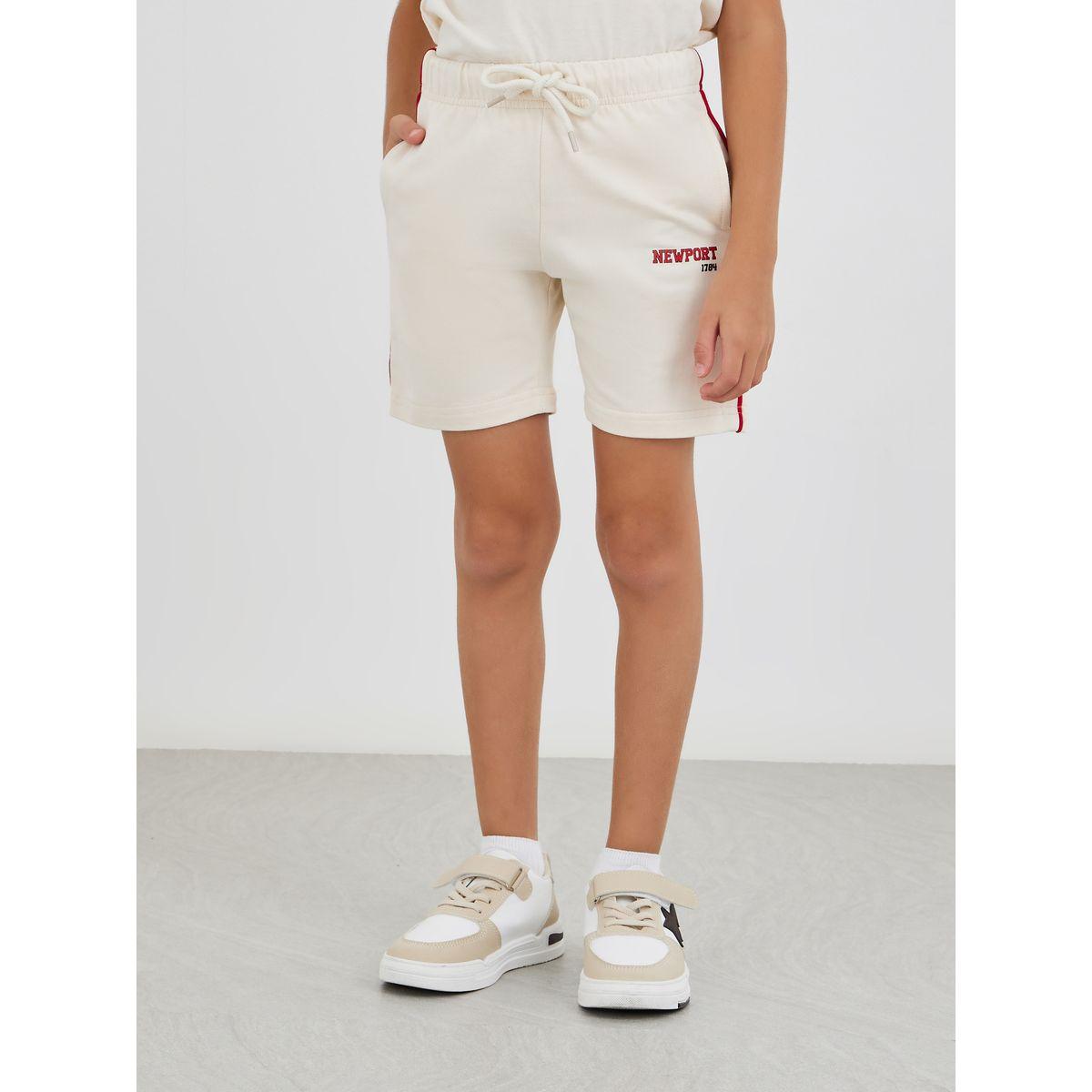Styli Slogan Print T-Shirt and Shorts Set-boys-clothing-setsandcoords-image-5