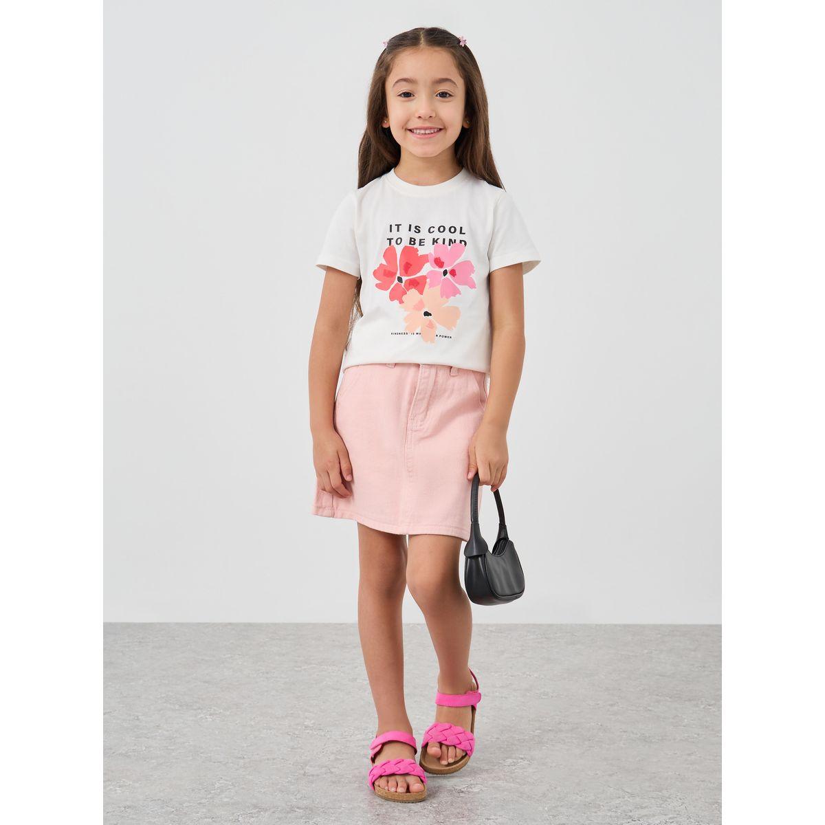 تيشيرت بطبعة جرافيك وأكمام قصيرة-girls-clothing-tshirts-image-2