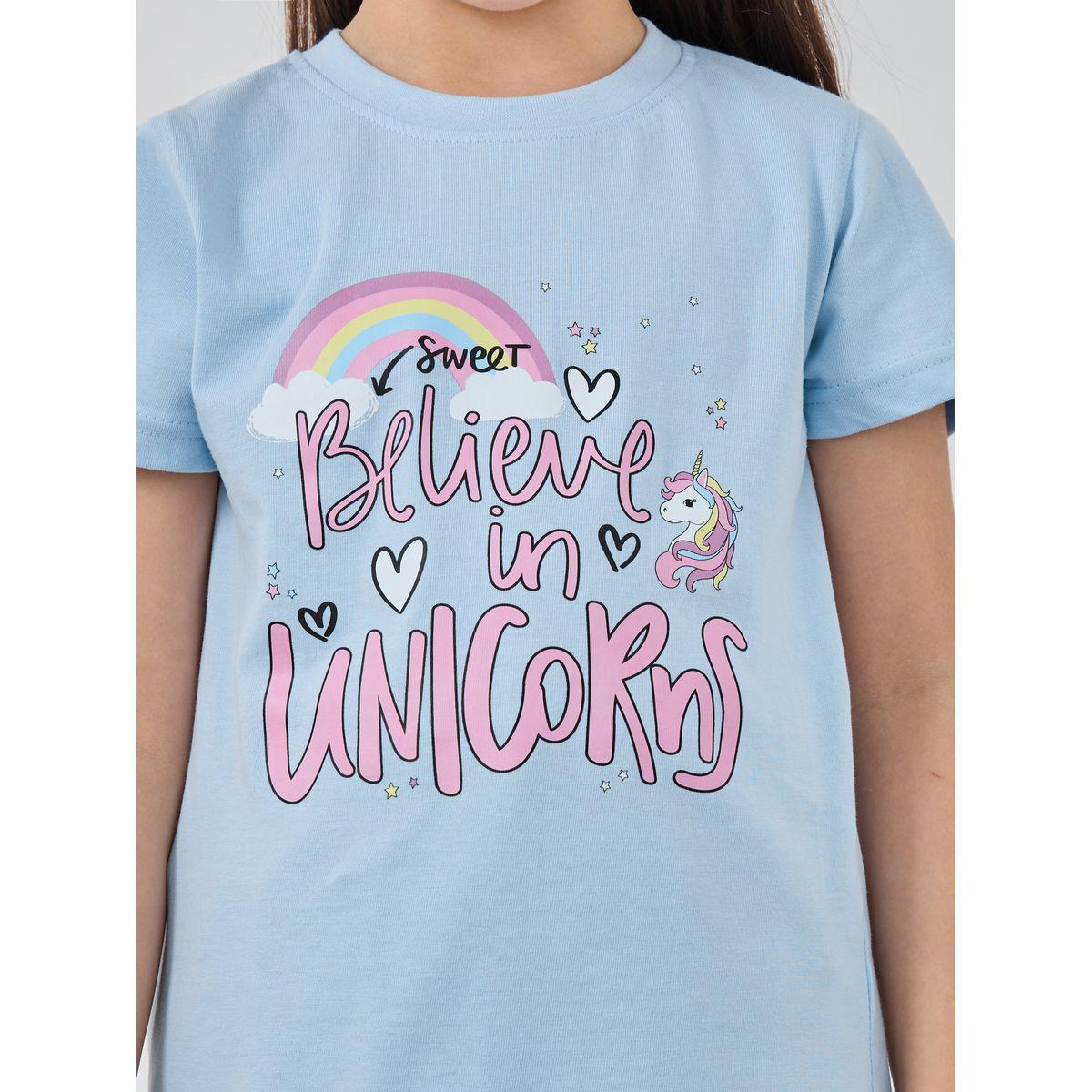 Styli Graphic Print Round Neck T-Shirt-girls-clothing-tshirts-image-3
