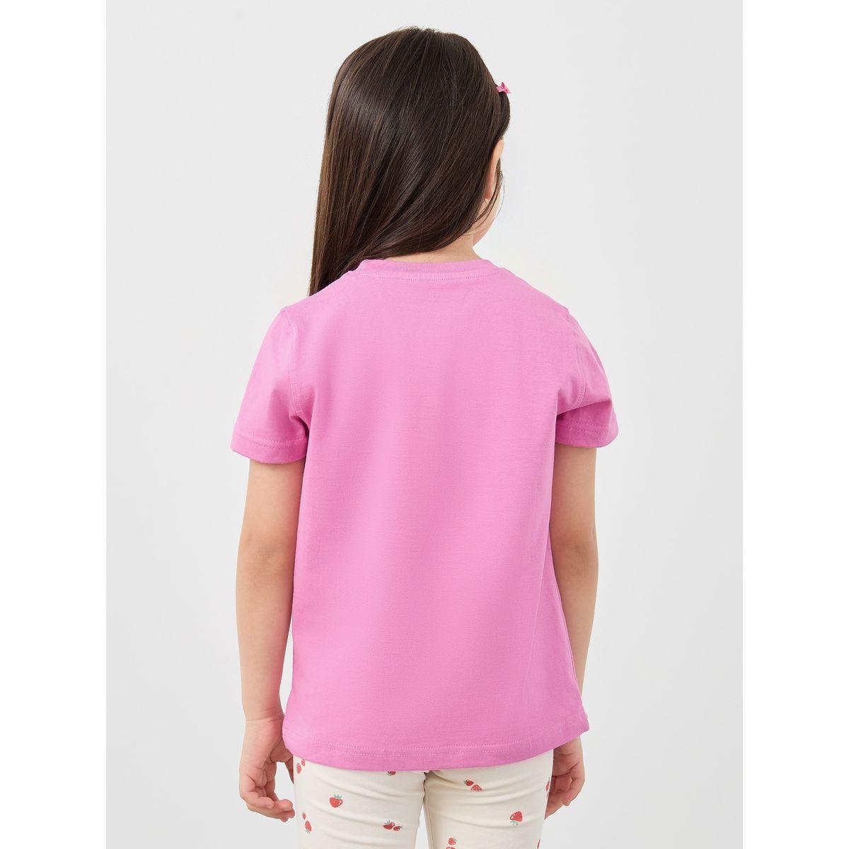 Styli Graphic Print Round Neck T-Shirt-girls-clothing-tshirts-image-4