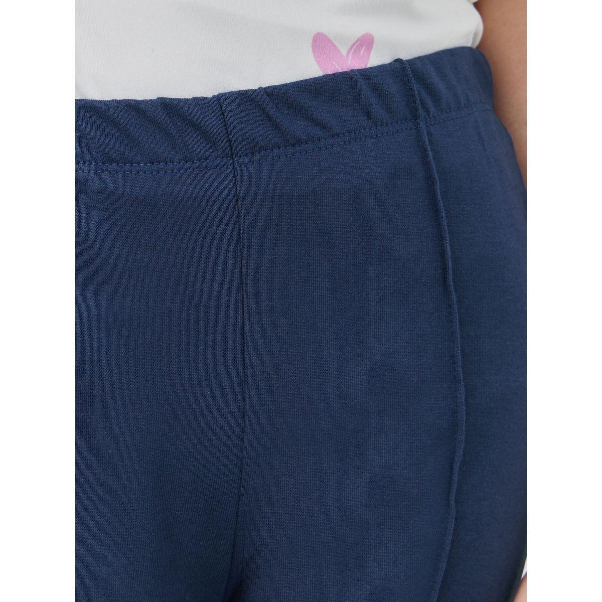 ليقنز سادة واسع بتفاصيل محزوزة-girls-clothing-bottoms-leggings-image-3