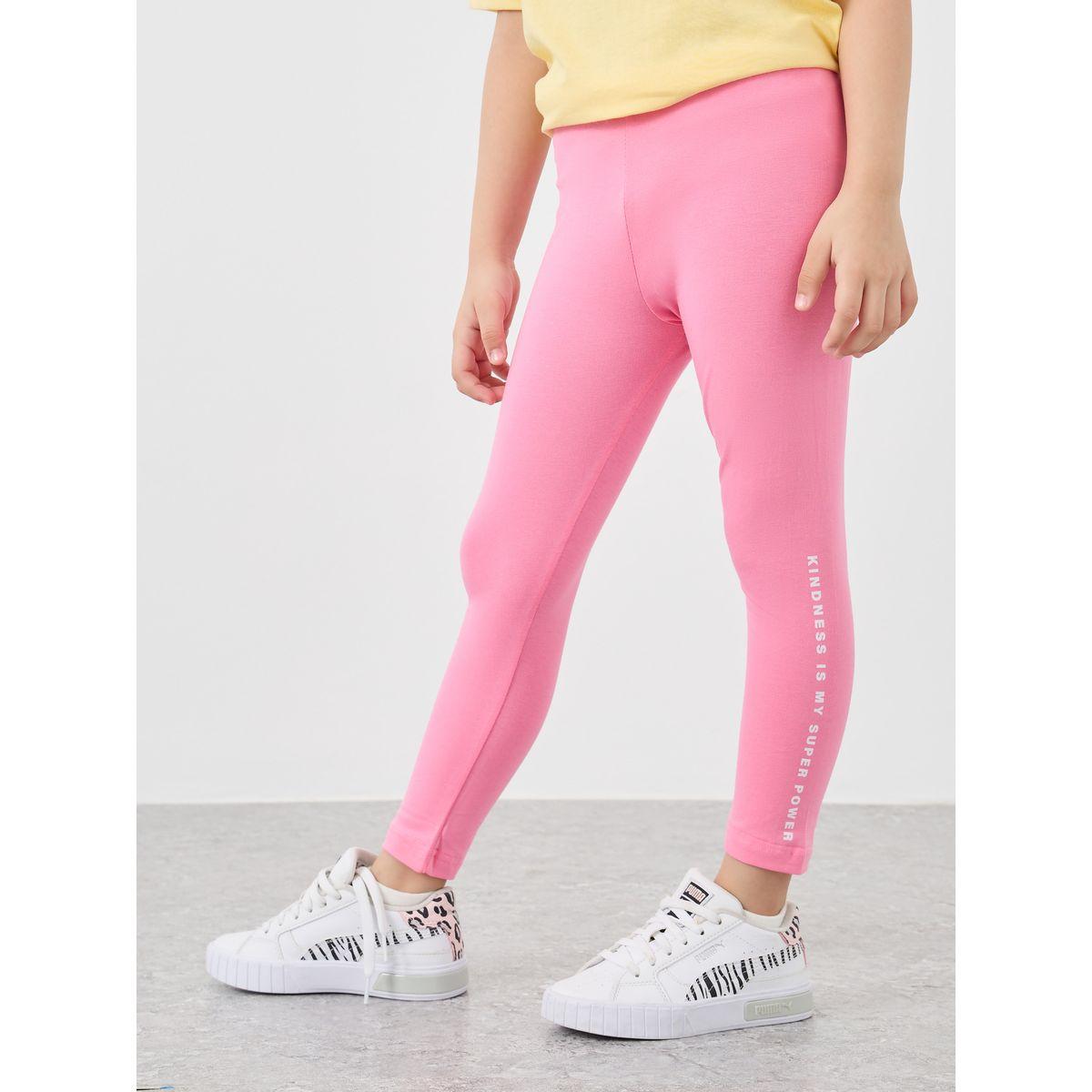 Styli Graphic Print Cotton Leggings-girls-clothing-bottoms-leggings-image-2