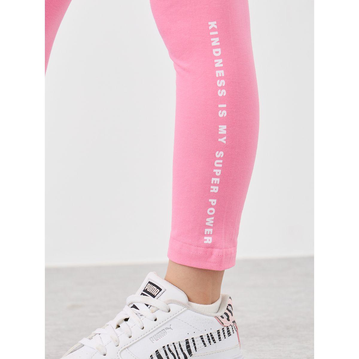 Styli Graphic Print Cotton Leggings-girls-clothing-bottoms-leggings-image-3