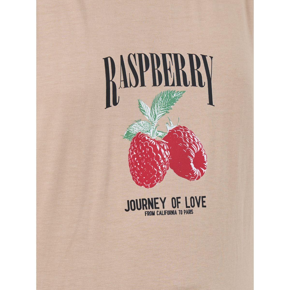 تيشيرت بياقة دائرية وطبعة جرافيك-girls-clothing-tshirts-image-3