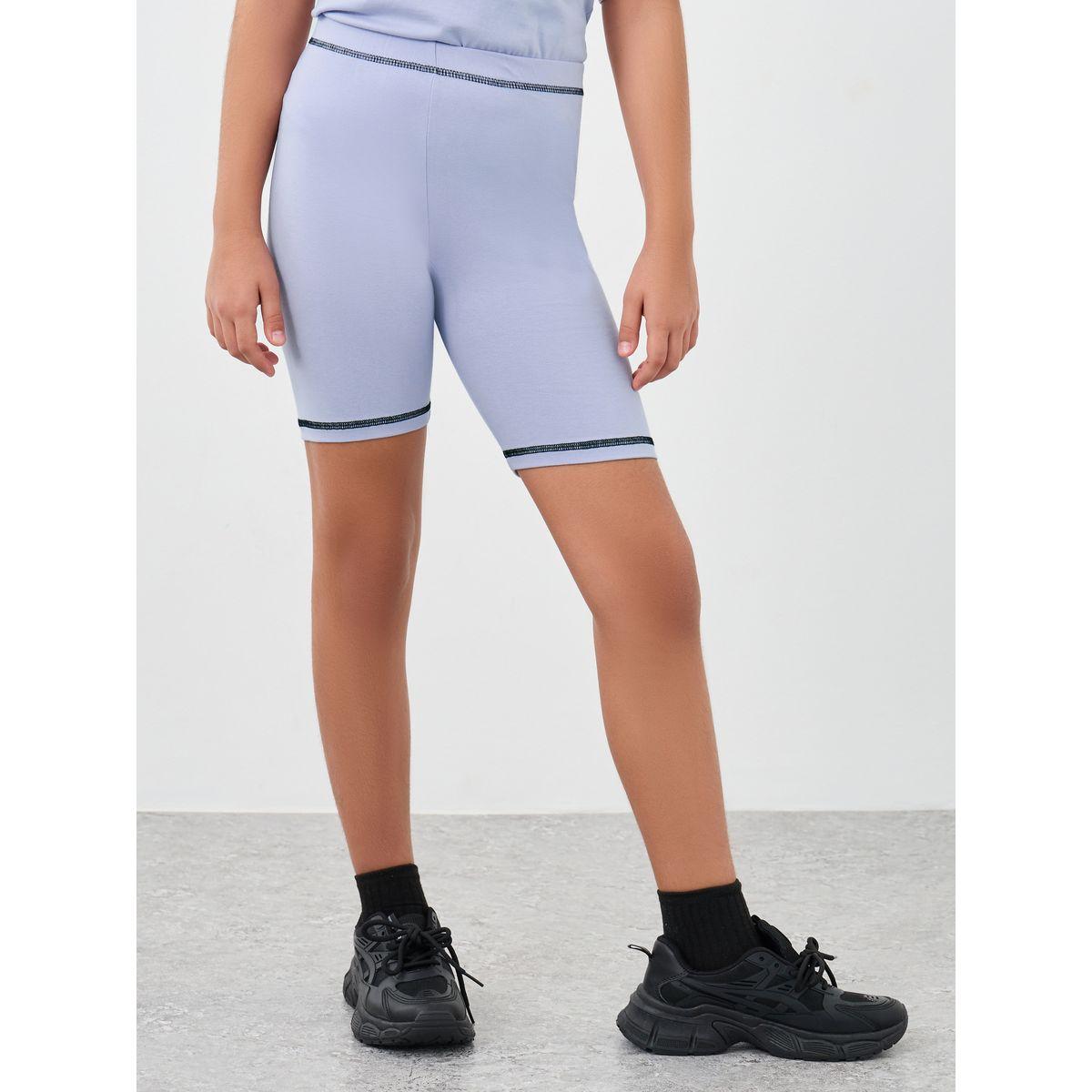طقم منسق من شورت وتيشيرت فضفاض-girls-clothing-setsandcoords-image-5