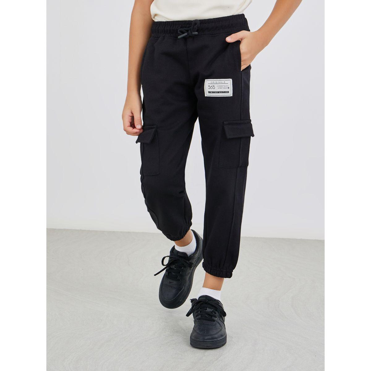 حوغر بجيوب كارجو وخصر متوسط-boys-clothing-bottoms-joggersandtrackpants-image-1