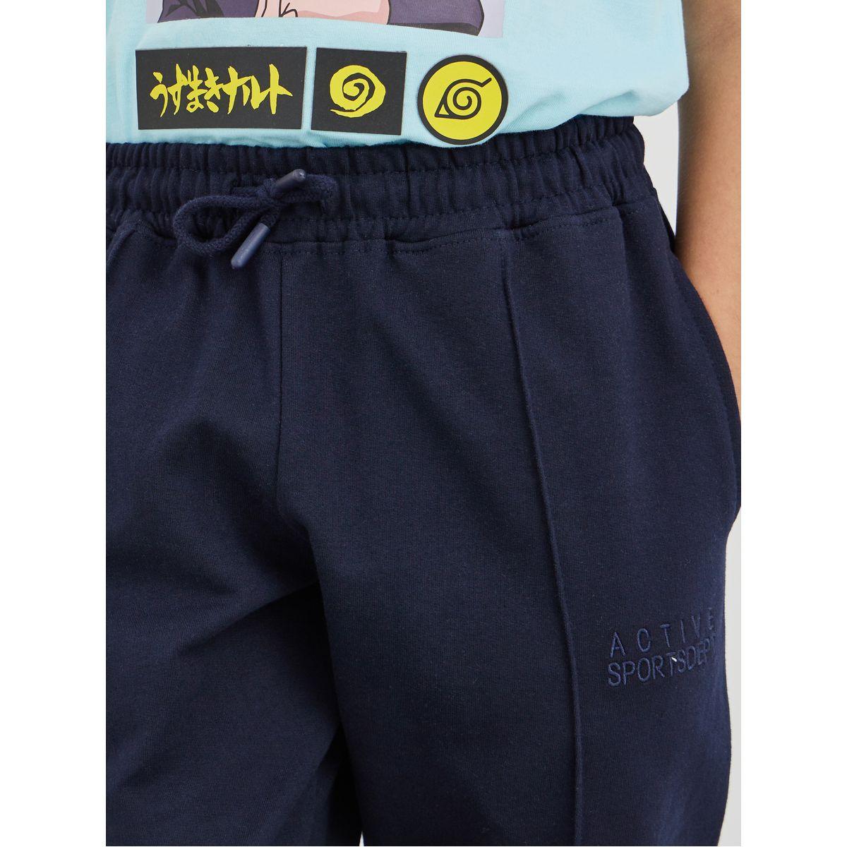 جوغر بقصة عادية وتفاصيل محزوزة-boys-clothing-bottoms-joggersandtrackpants-image-3