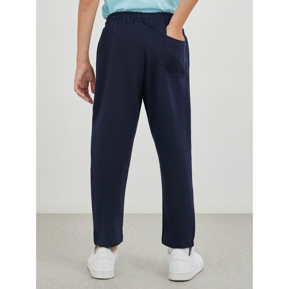 Styli Regular Fit Joggers with Pintuck Detail-boys-clothing-bottoms-joggersandtrackpants-image-4