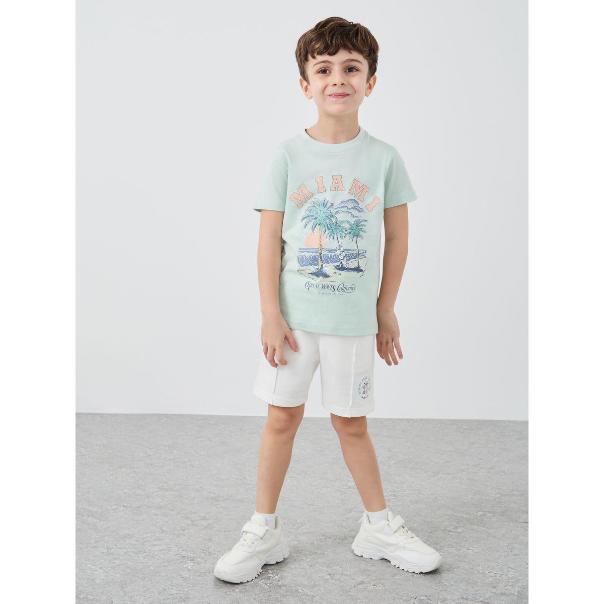 شورت مطبع مع رباط خصر-boys-clothing-bottoms-shorts-image-2