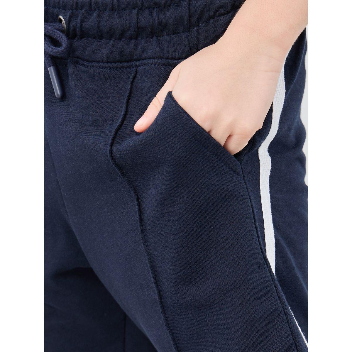 Styli Side Stripe Shorts with Pintuck Detail-boys-clothing-bottoms-shorts-image-3