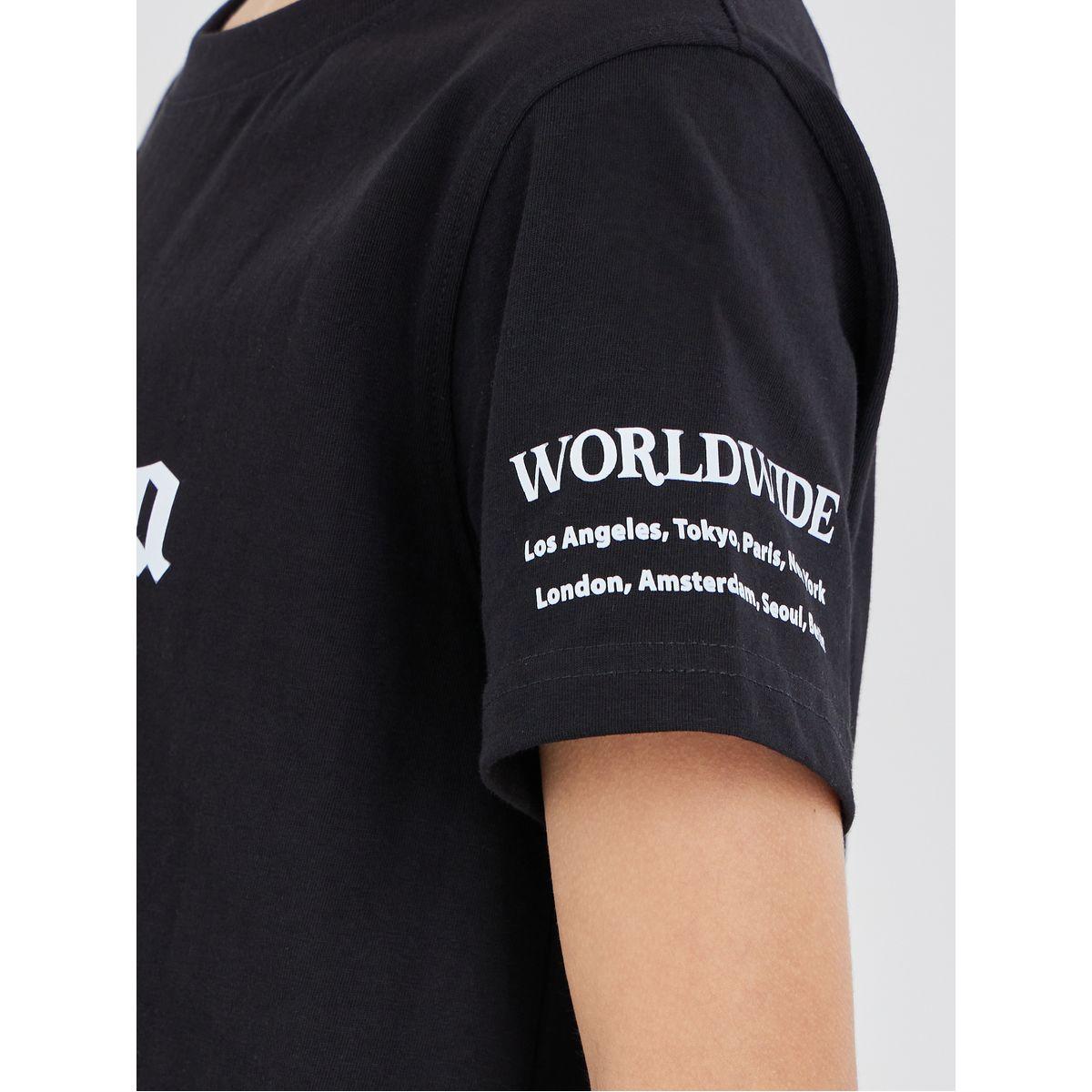 Styli Slogan Print T-Shirt and Shorts Set-boys-clothing-setsandcoords-image-4