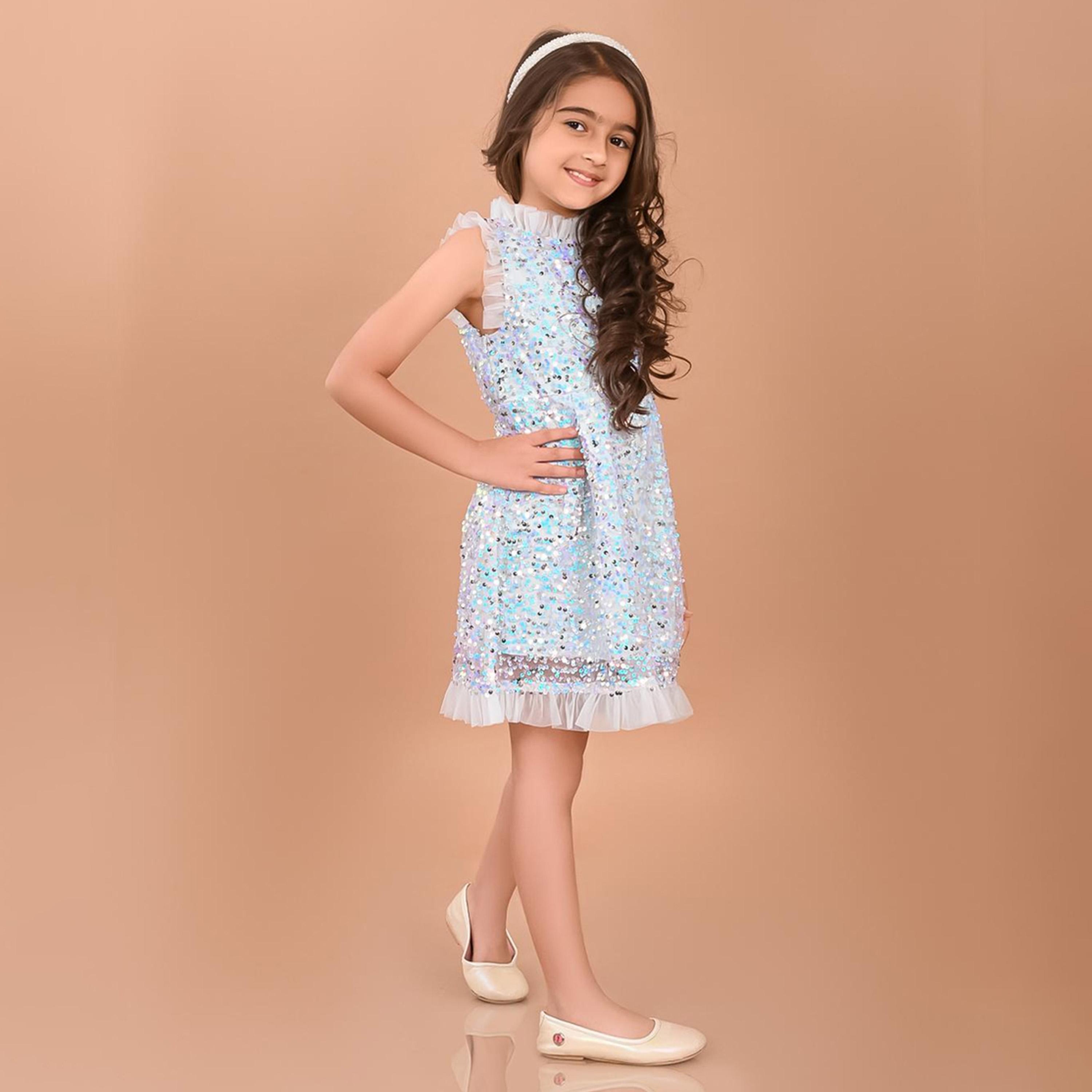 LilPicks X Styli Girls Sequined A-Line Party Dress-girls-clothing-dressesandjumpsuits-image-4