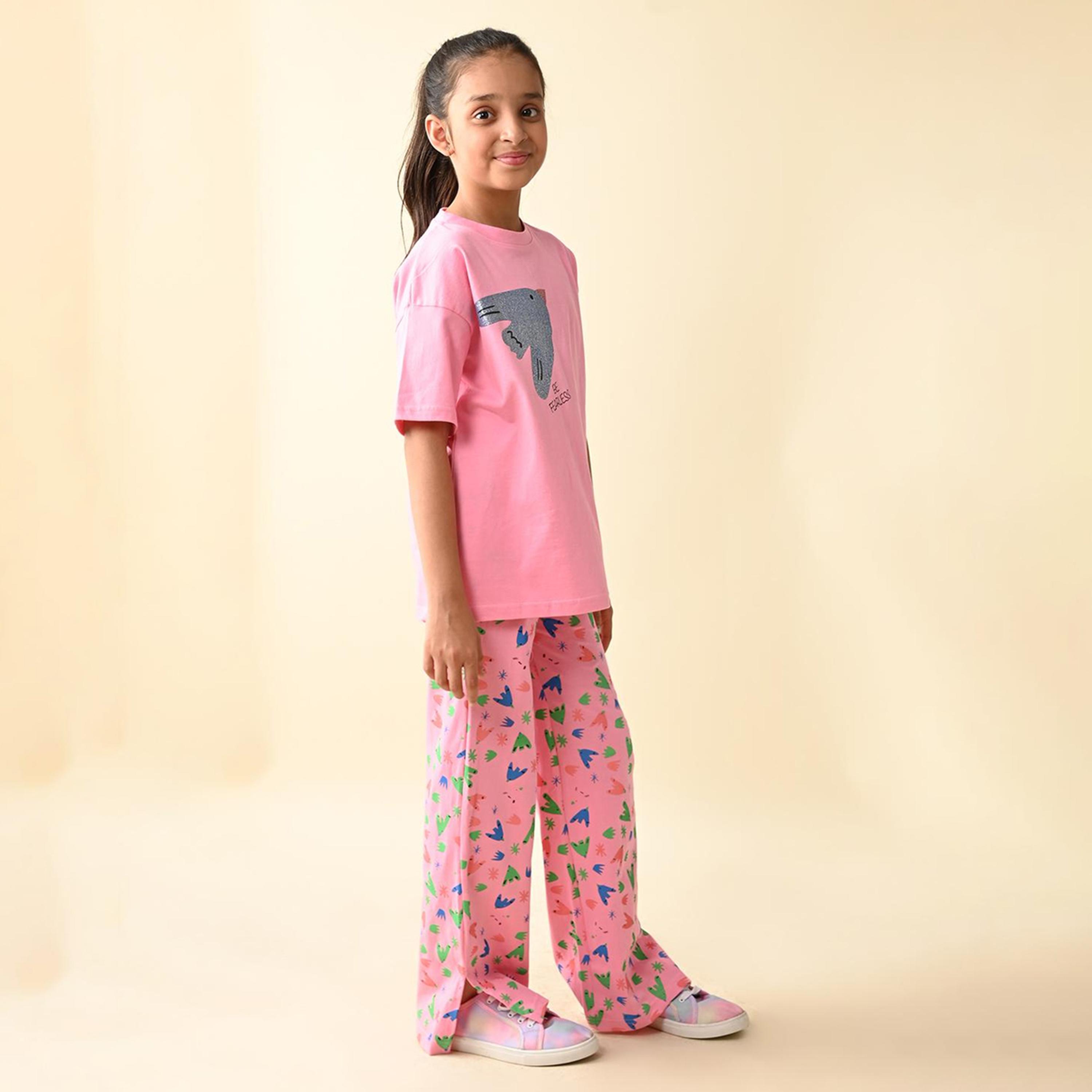 LilPicks X Styli Girls Printed T-shirt With Palazzos-girls-clothing-setsandcoords-image-3