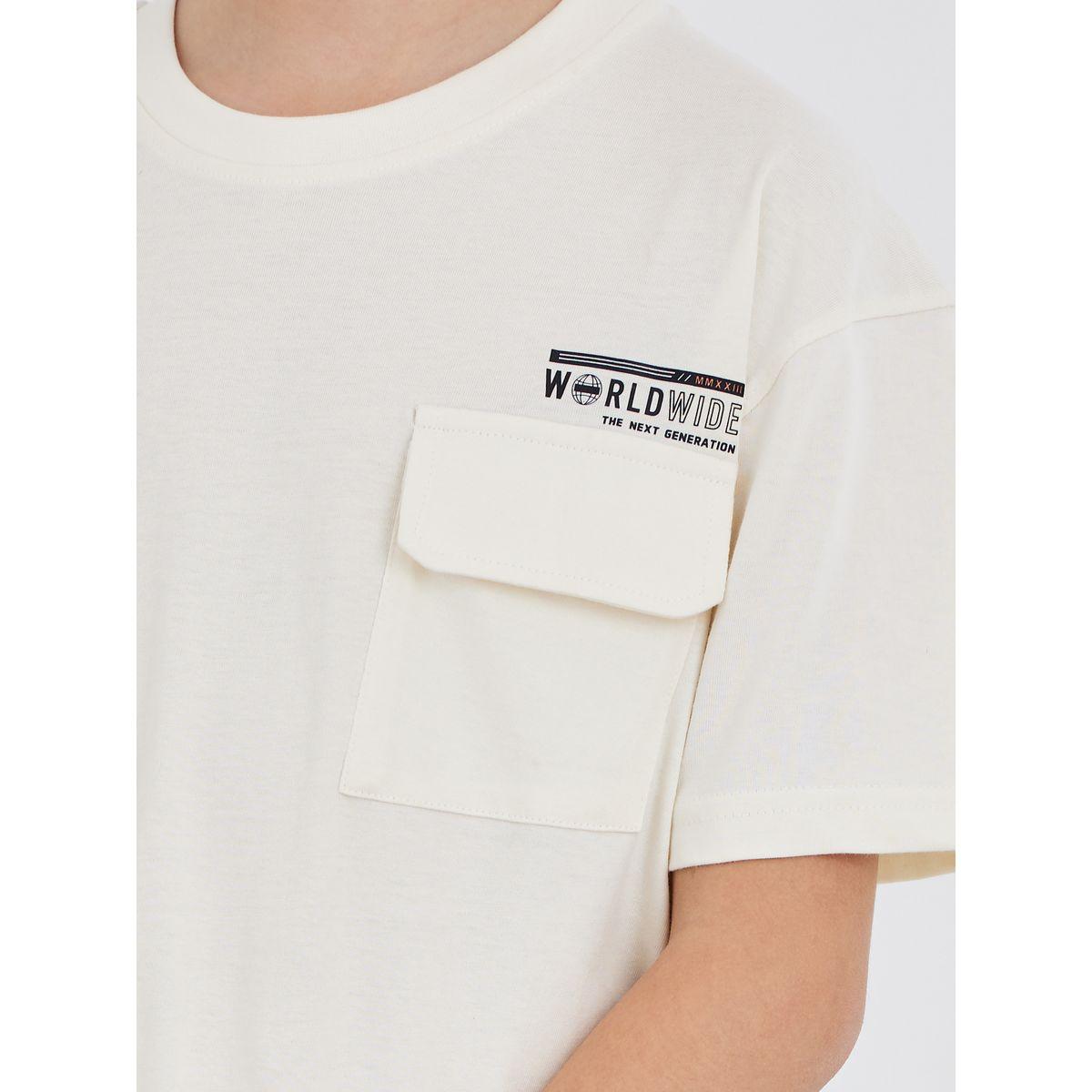 مجموعة من جوغر وتيشيرت فضفاض بجيب على الصدر-boys-clothing-setsandcoords-image-3