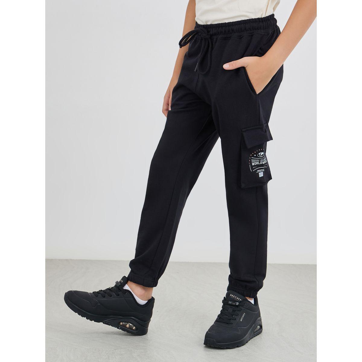 مجموعة من جوغر وتيشيرت فضفاض بجيب على الصدر-boys-clothing-setsandcoords-image-5
