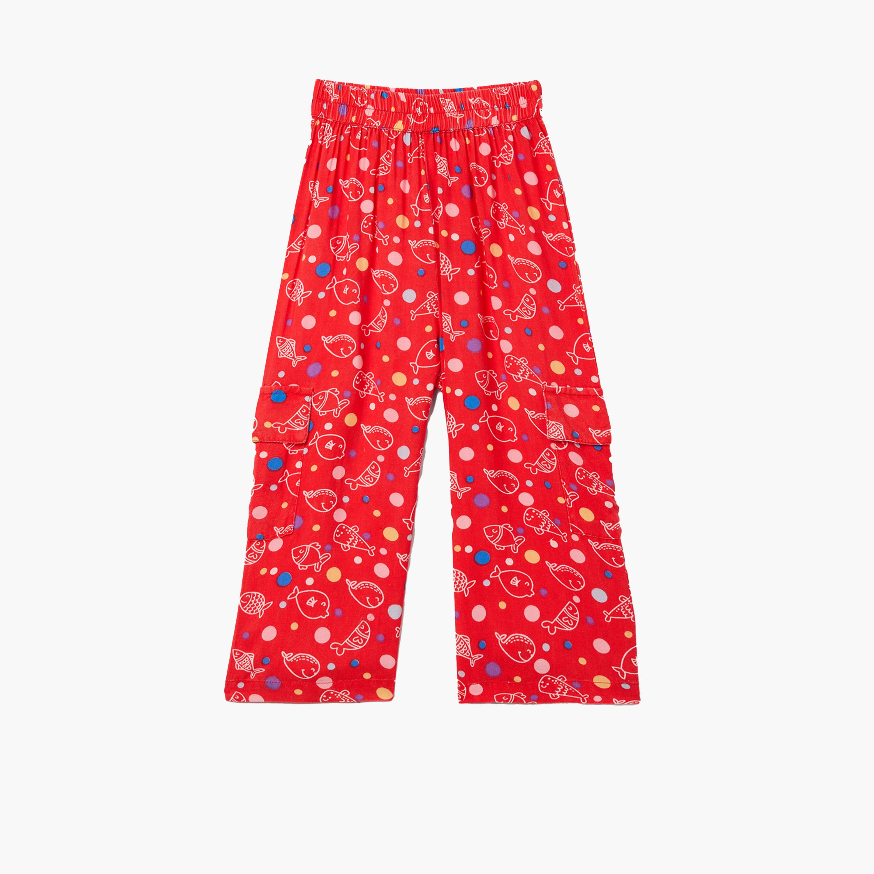 Stylo Bug X Styli Fish Printed Shirt and Pyjama Set-boys-clothing-nightwear-image-4