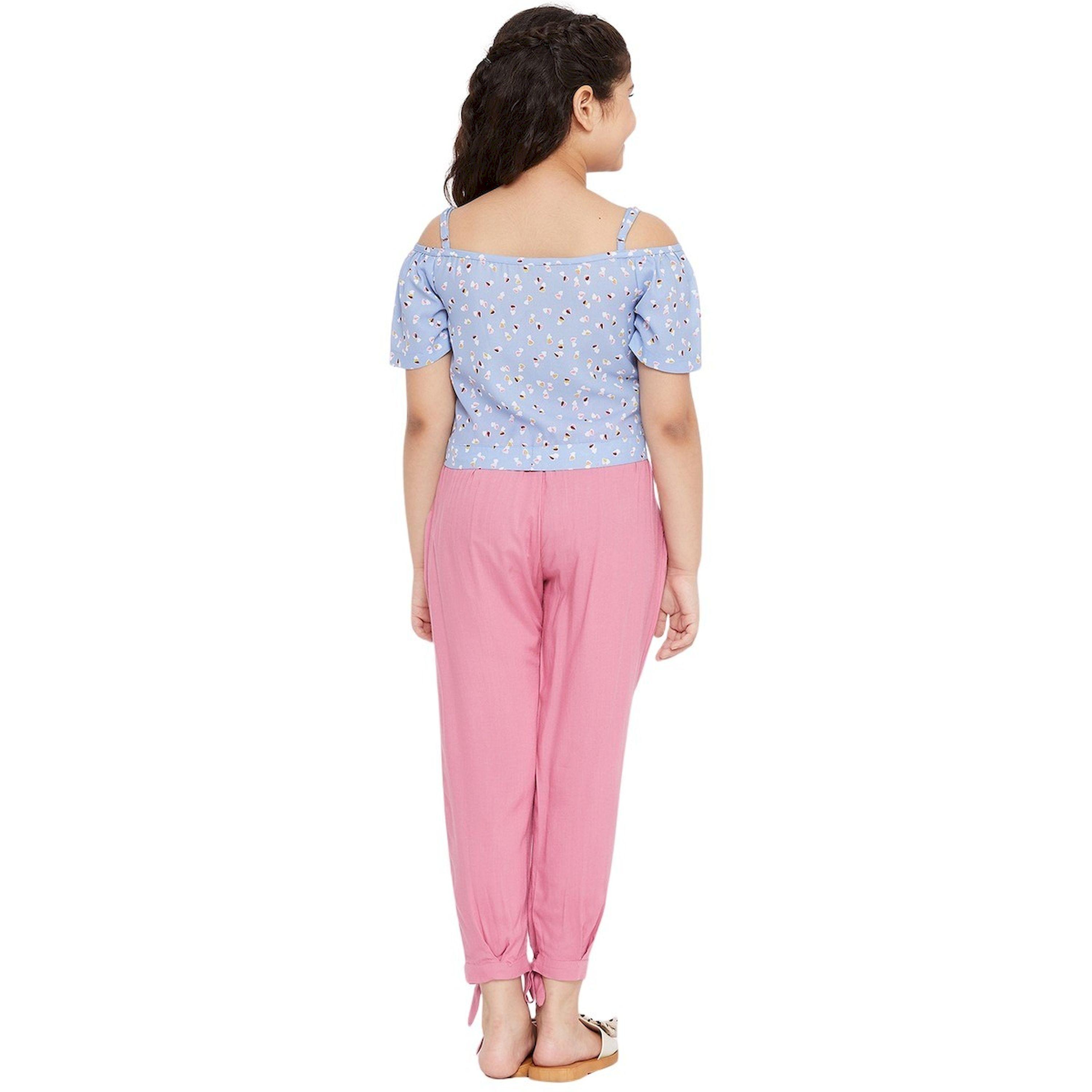 Stylo Bug X Styli Floral Print Buttoned Top and Pants Set-girls-clothing-setsandcoords-image-5