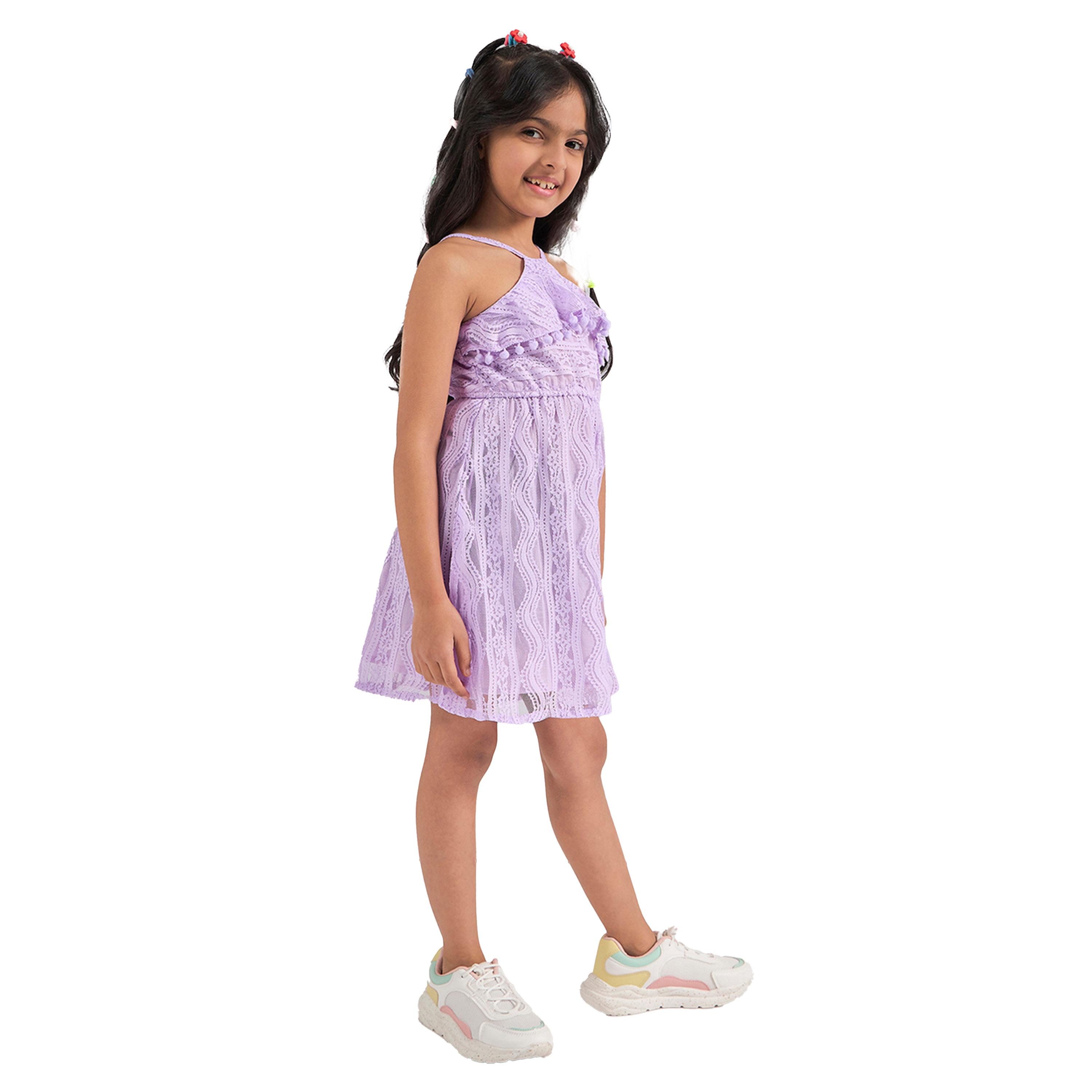 ستايلو باغ × ستايلي- فستان بتصميم ذاتي على شكل حرف A زينة كرات-girls-clothing-dressesandjumpsuits-image-4