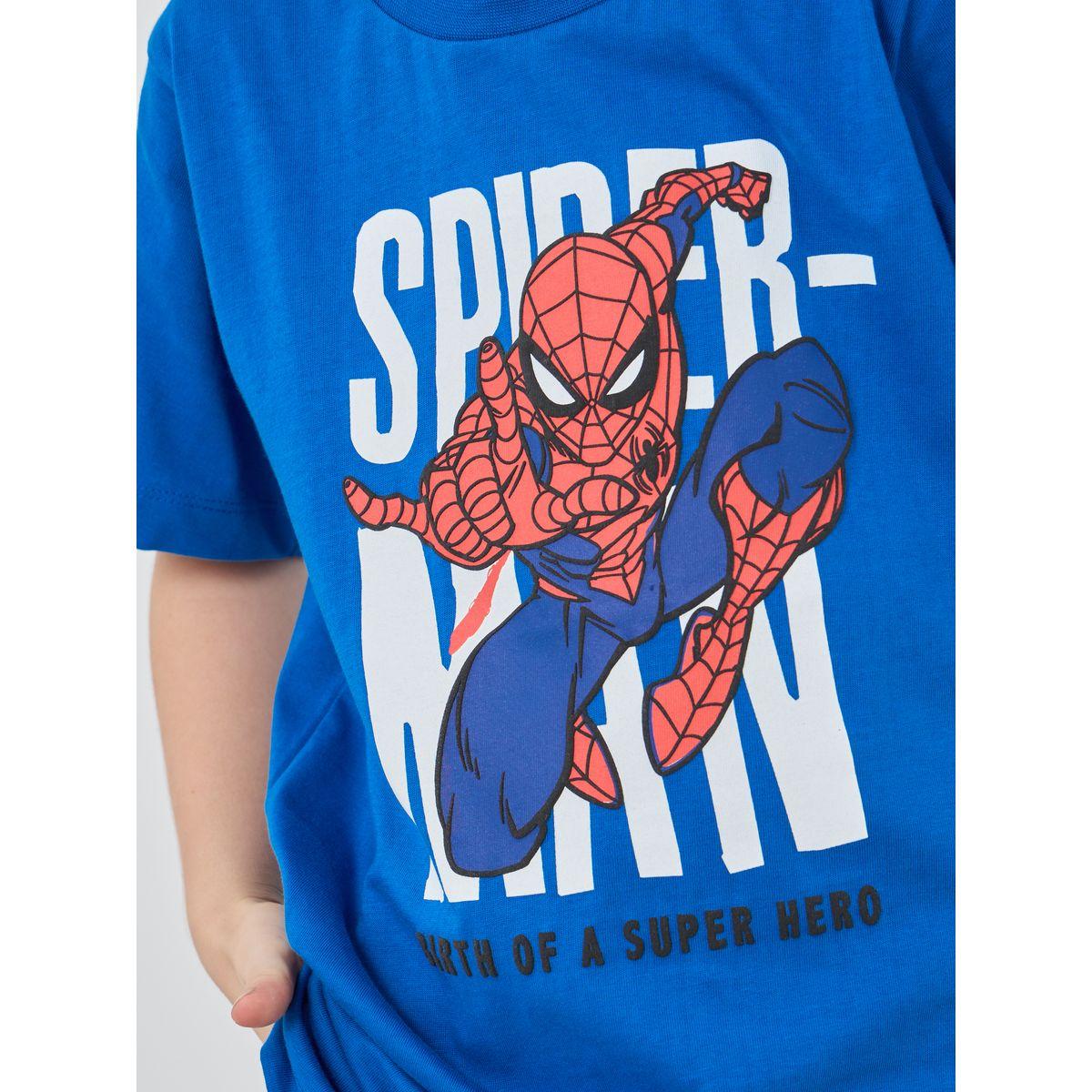 Styli Spiderman Graphic Print Round Neck T-Shirt-boys-clothing-tshirtsandpolos-image-4