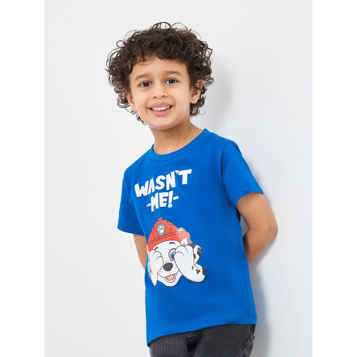 تيشيرت فضفاض بأكمام قصيرة وطبعة جرافيك-boys-clothing-tshirtsandpolos-image-1