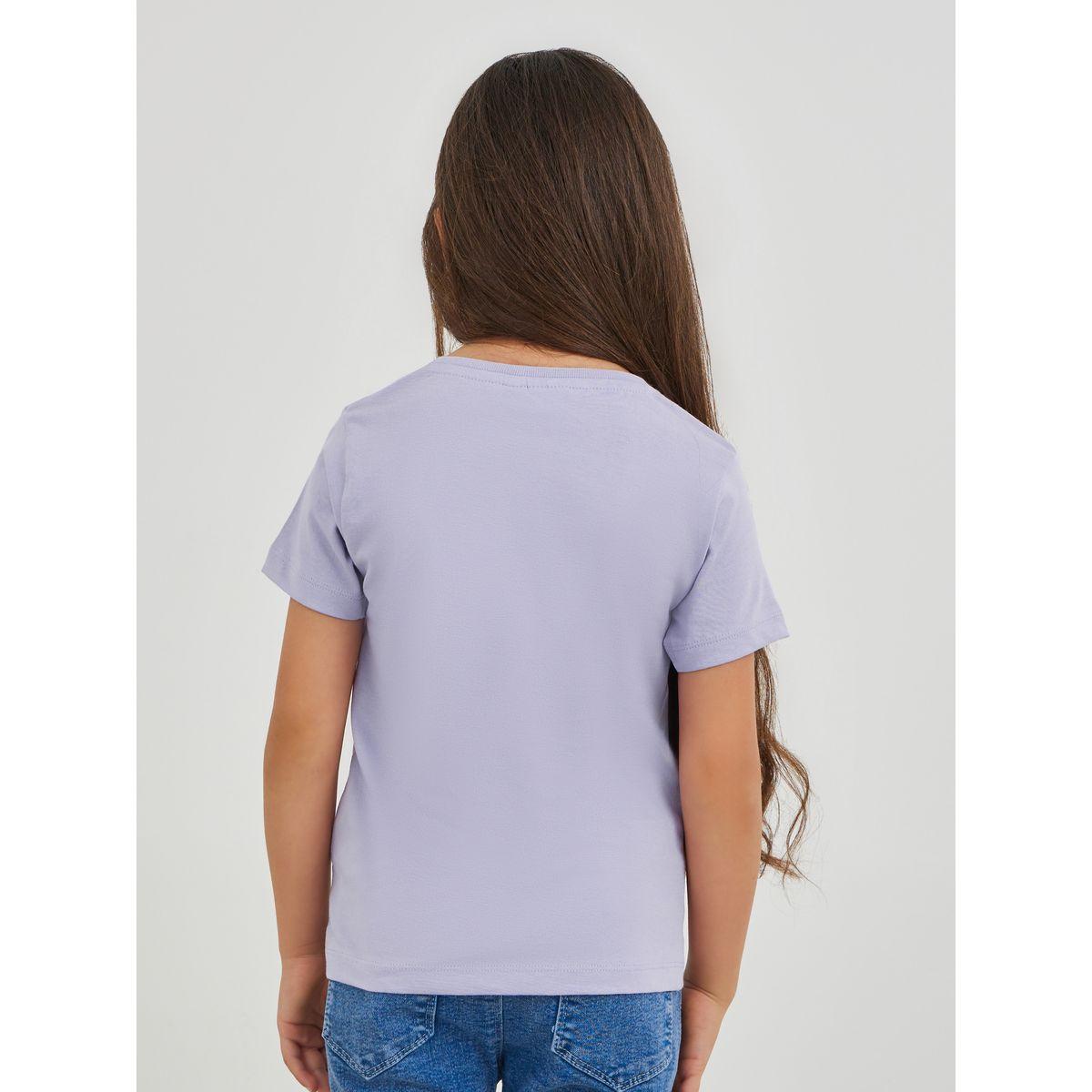 Styli Girls Rapunzel Print Short Sleeve T-Shirt-girls-clothing-tshirts-image-4