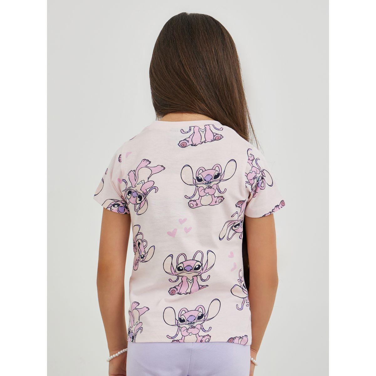 تيشيرت بطبعة جرافيك وأكمام قصيرة-girls-clothing-tshirts-image-4