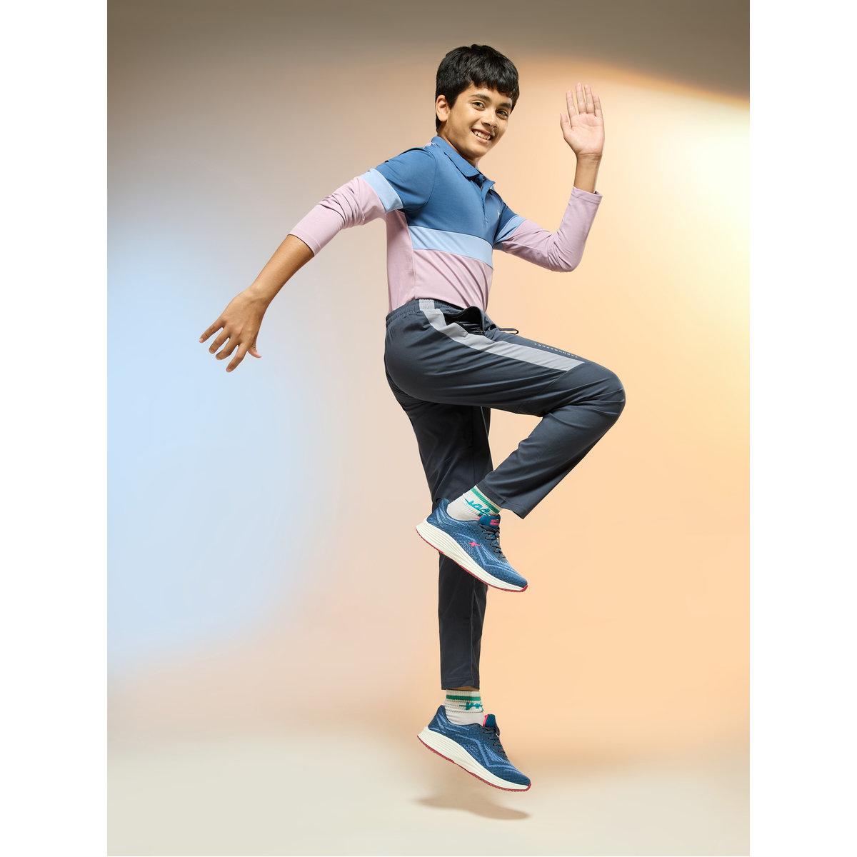 بنطال رياضي بقصة سليم فيت-boys-clothing-sportswear-bottoms-image-1