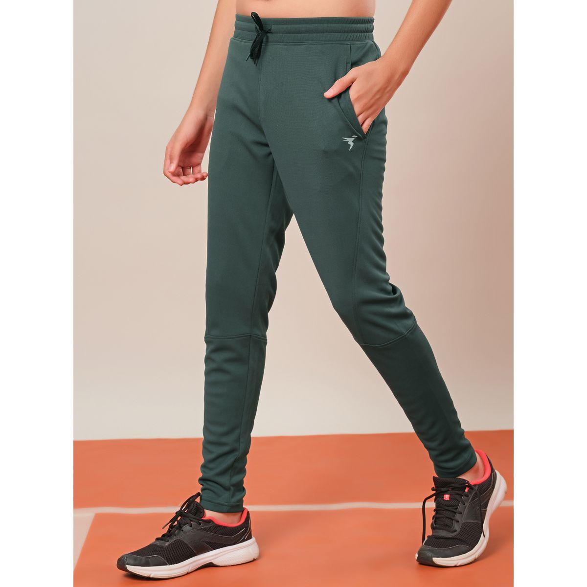 Technosport Solid Drawstring Waistband Track Pants-boys-clothing-sportswear-bottoms-image-2