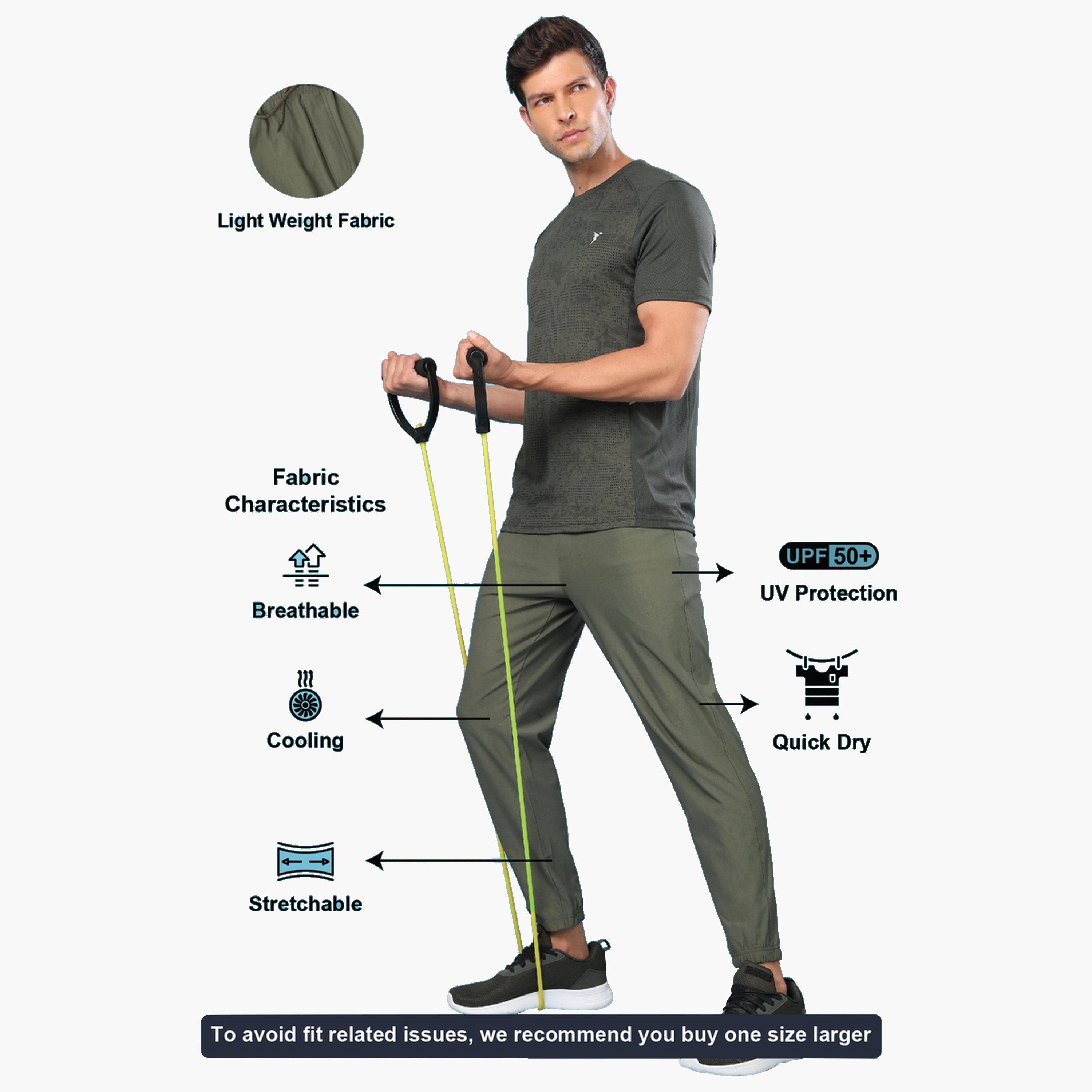 Technosport Boys Solid 2-Way Stretch Cargo Pant-boys-clothing-bottoms-trousers-image-5