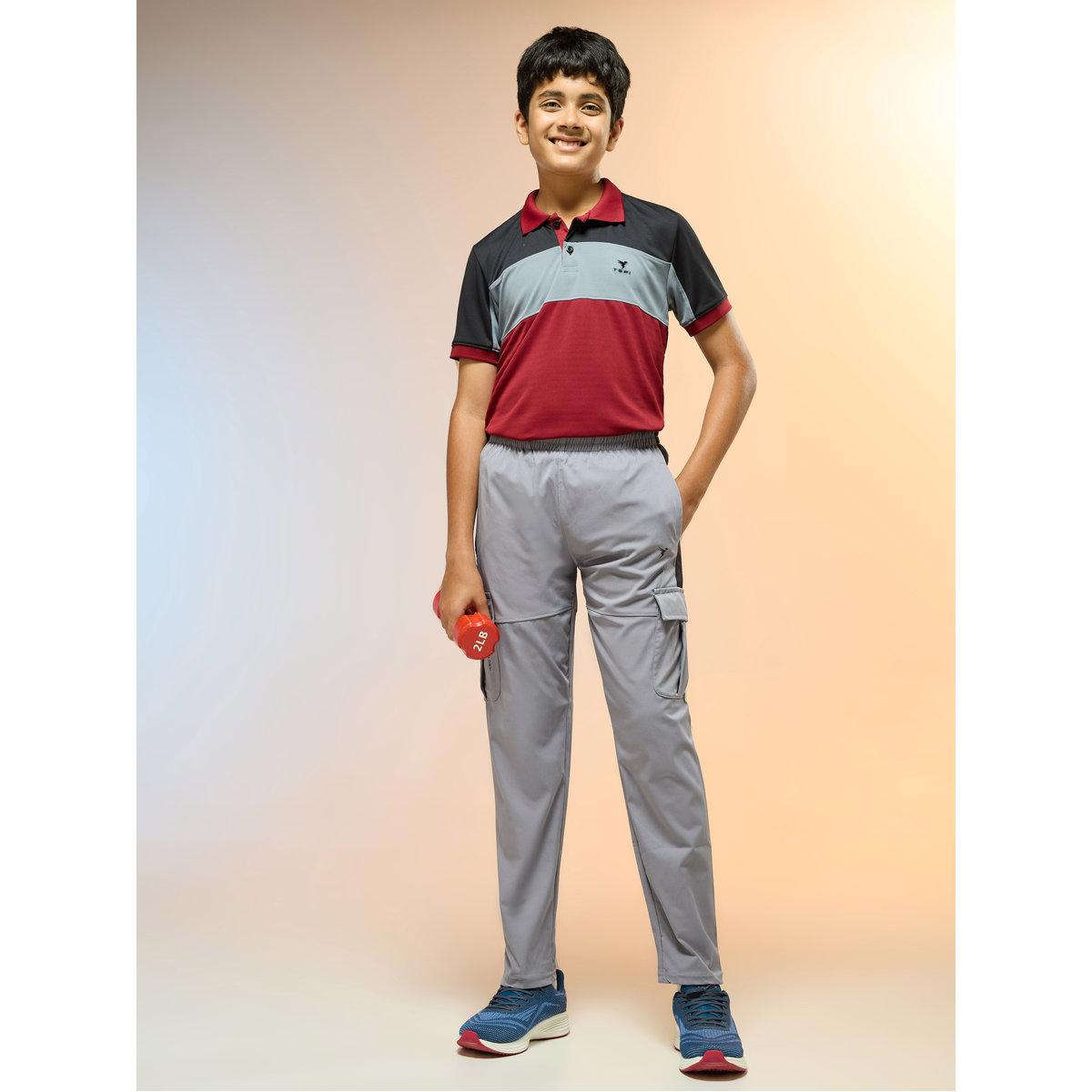 بنطال كارجو بقصة أرجل مستقيمة-boys-clothing-sportswear-bottoms-image-1