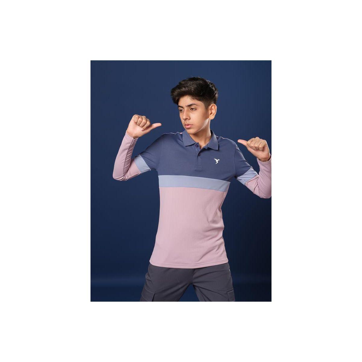 تيشيرت بياقة بولو وقصة سليم فت-boys-clothing-tshirtsandpolos-image-1