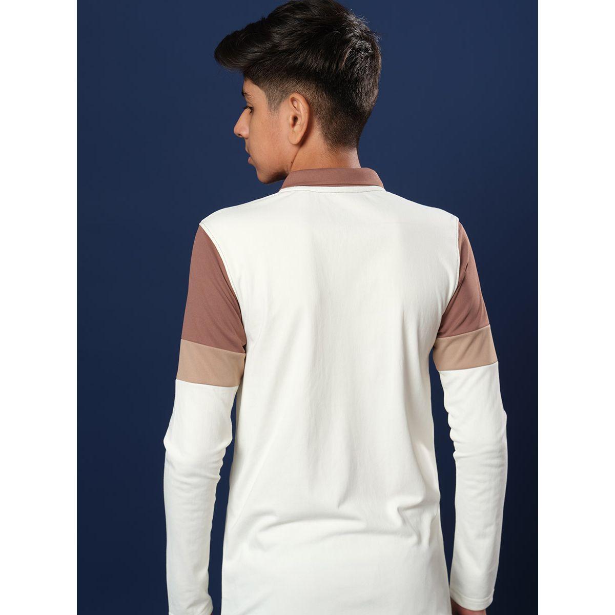 Technosport Color Block Long Sleeve Polo T-Shirt-boys-clothing-tshirtsandpolos-image-2