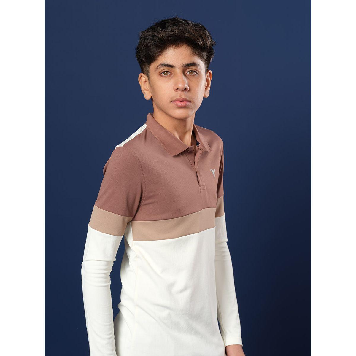 Technosport Color Block Long Sleeve Polo T-Shirt-boys-clothing-tshirtsandpolos-image-6