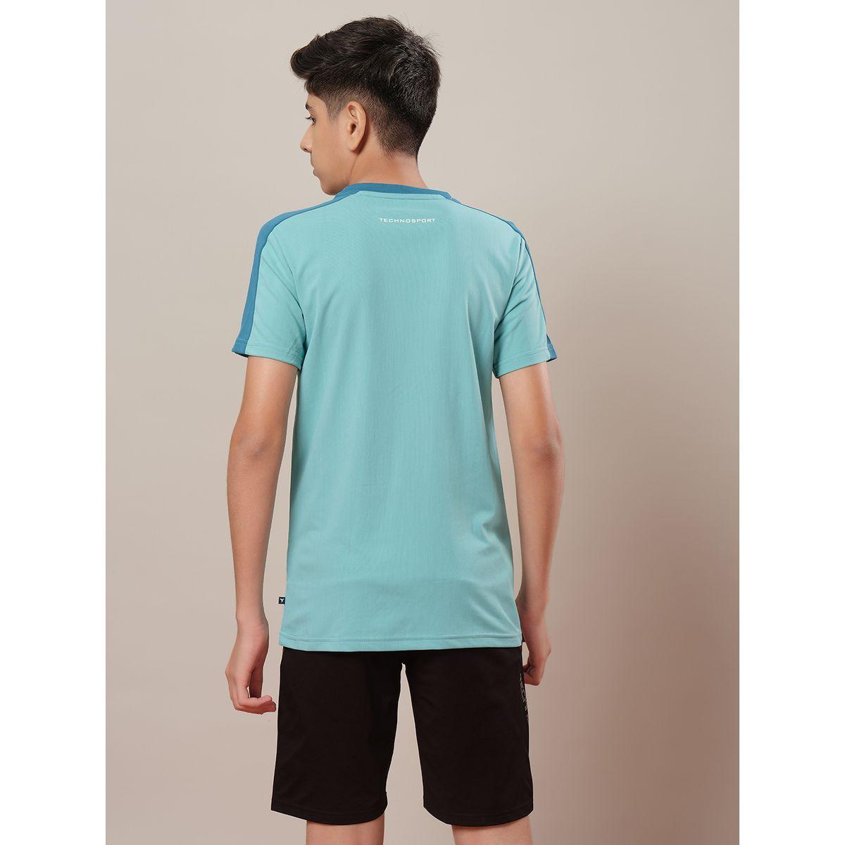 Technosport Color Block Short Sleeve Regular Fit T-Shirt-boys-clothing-tshirtsandpolos-image-4