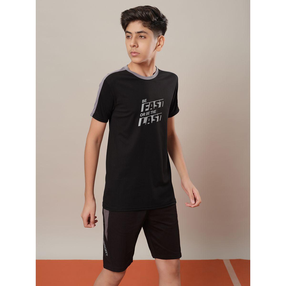 Technosport Color Block Short Sleeve Regular Fit T-Shirt-boys-clothing-tshirtsandpolos-image-3