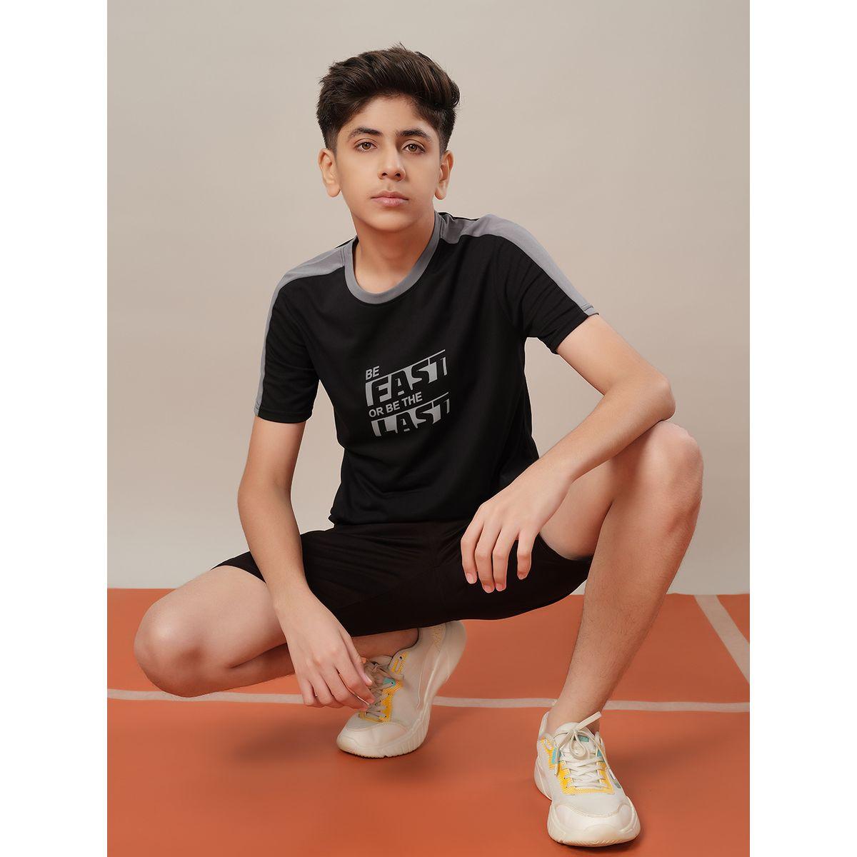 Technosport Color Block Short Sleeve Regular Fit T-Shirt-boys-clothing-tshirtsandpolos-image-5