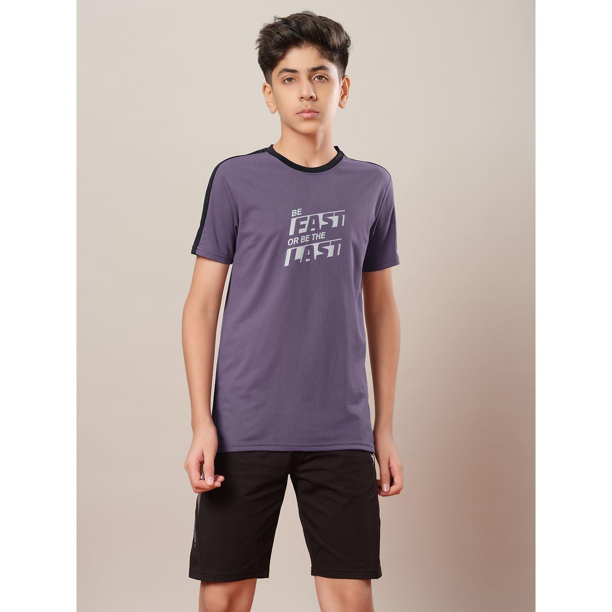Technosport Color Block Crew Neck Regular Fit T-Shirt-boys-clothing-tshirtsandpolos-image-1