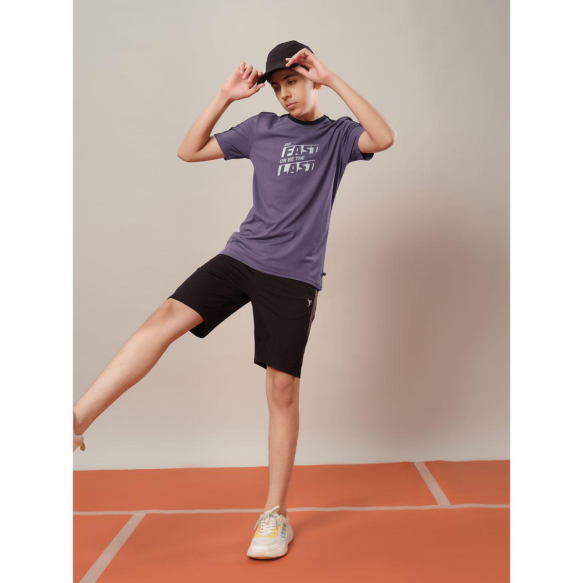 Technosport Color Block Crew Neck Regular Fit T-Shirt-boys-clothing-tshirtsandpolos-image-5