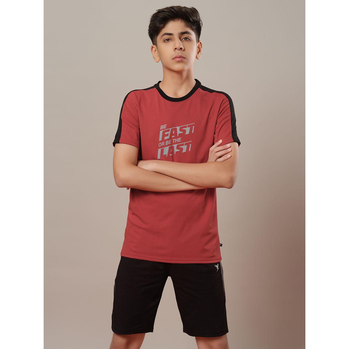 Technosport Color Block Short Sleeve Regular Fit T-Shirt-boys-clothing-tshirtsandpolos-image-1