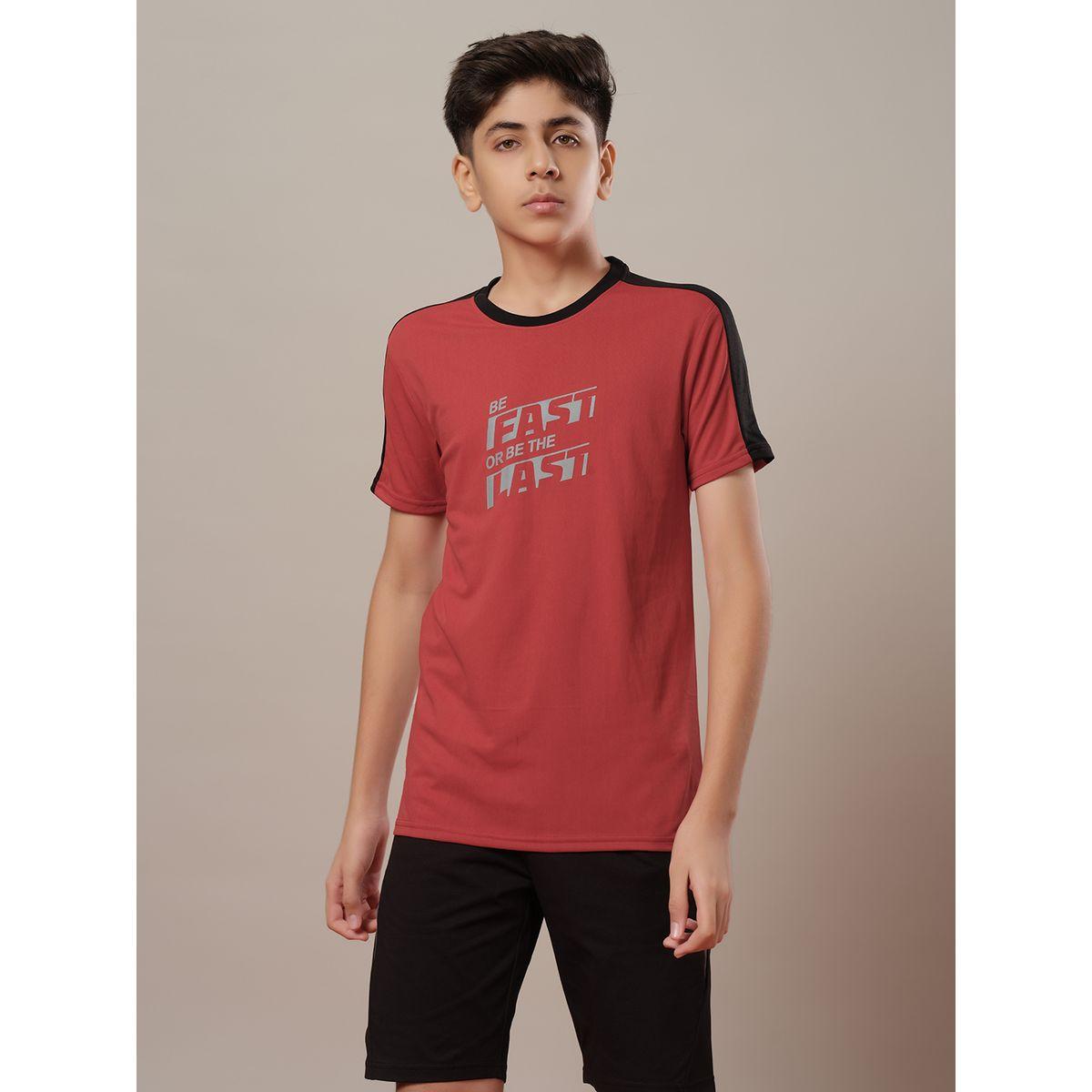 Technosport Color Block Short Sleeve Regular Fit T-Shirt-boys-clothing-tshirtsandpolos-image-2