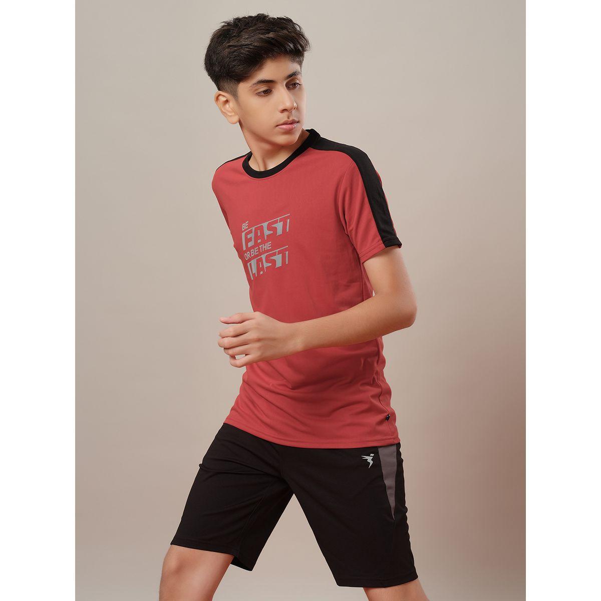 Technosport Color Block Short Sleeve Regular Fit T-Shirt-boys-clothing-tshirtsandpolos-image-5