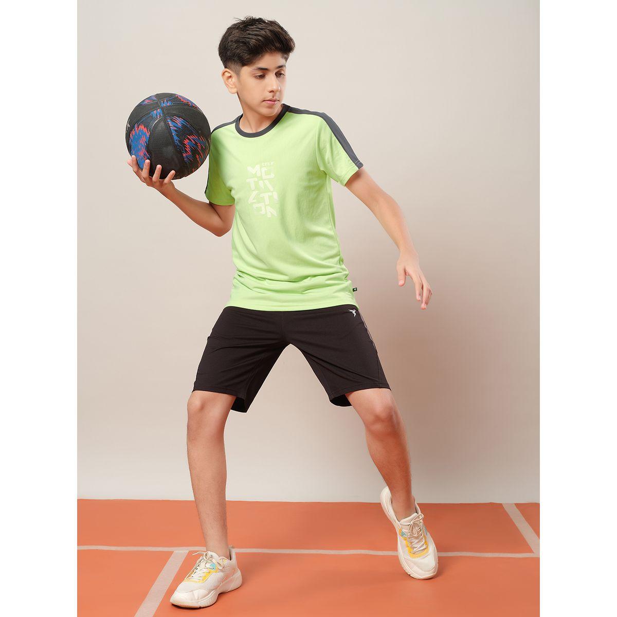 Technosport Color Block Crew Neck Regular Fit T-Shirt-boys-clothing-tshirtsandpolos-image-5