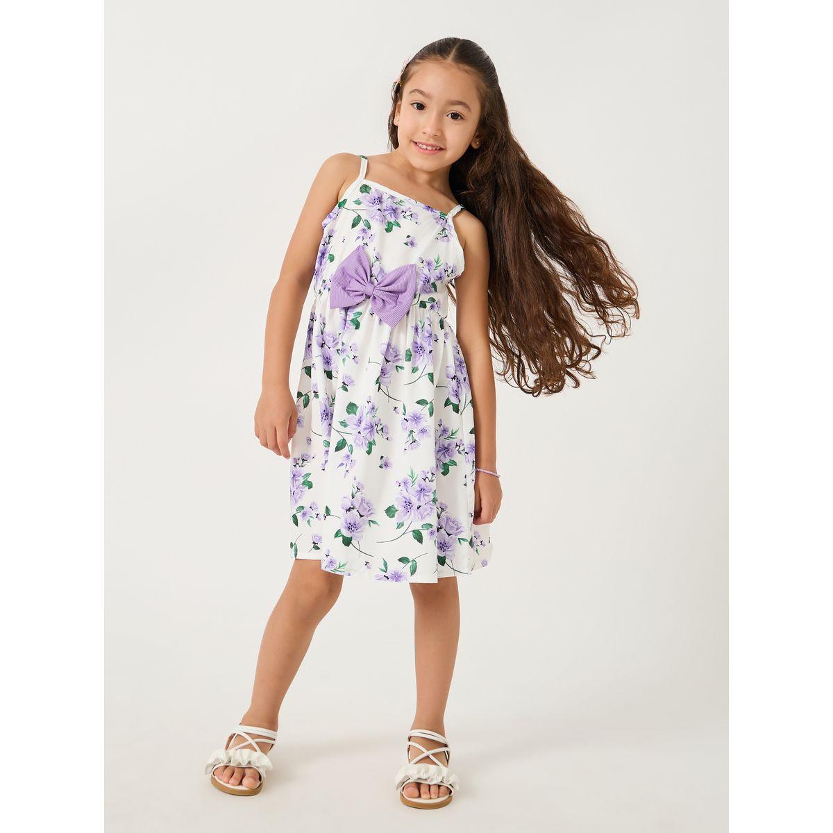 فستان بحمالات مطبع بالكامل مع جاكيت شراج-girls-clothing-dressesandjumpsuits-image-3